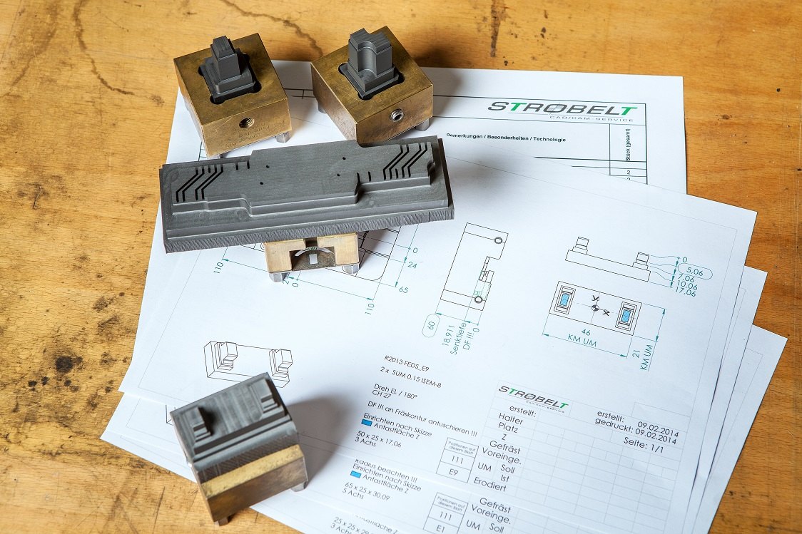 Elektroden mit Zeichnung