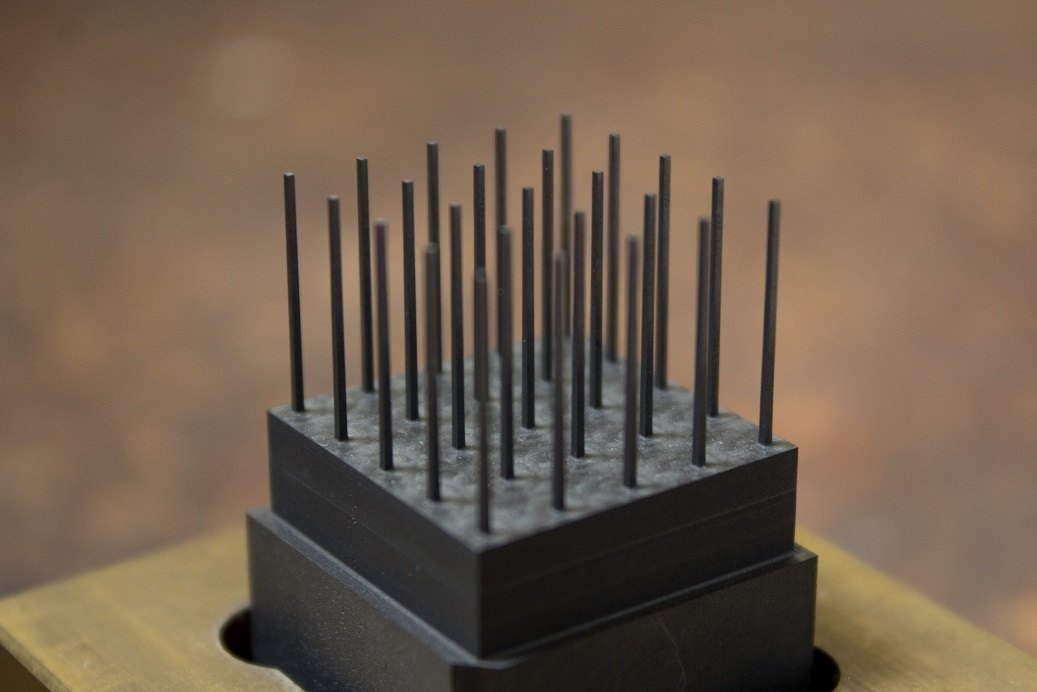 Graphitelektrode Stiftfeld